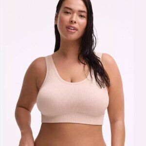 Torrid Lightly Lined Seamless Rib Bralette SET OF 2, sz 2